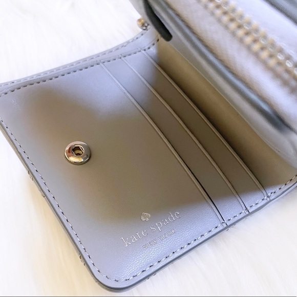 Kate Spade Natalia Small Zip Around Quilted Wallet - Picture 7 of 9